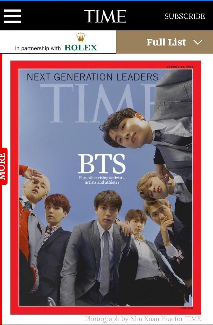 [Next Generation Leaders: BTS] 방탄소년단 타입니다지 인터뷰 볼까요