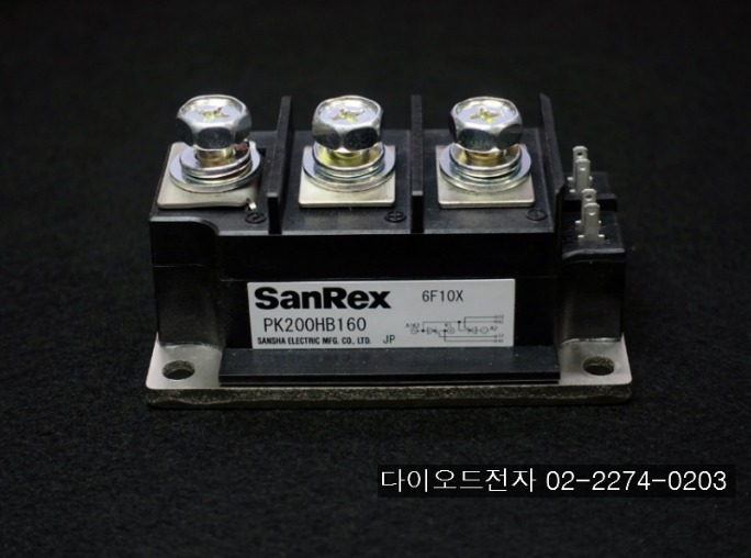 [판매중] PK200GB80 / PK200HB160 / SANREX (200A 800V , 200A 1600V SCR모듈)