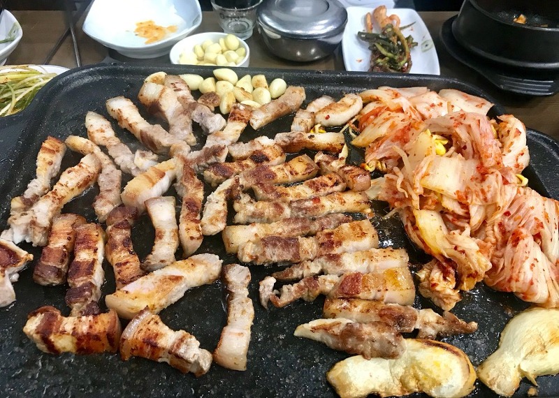 [시흥시장곡동맛집] 오겹살과 쌈밥 맛집 흥부네 쌈밥 후기