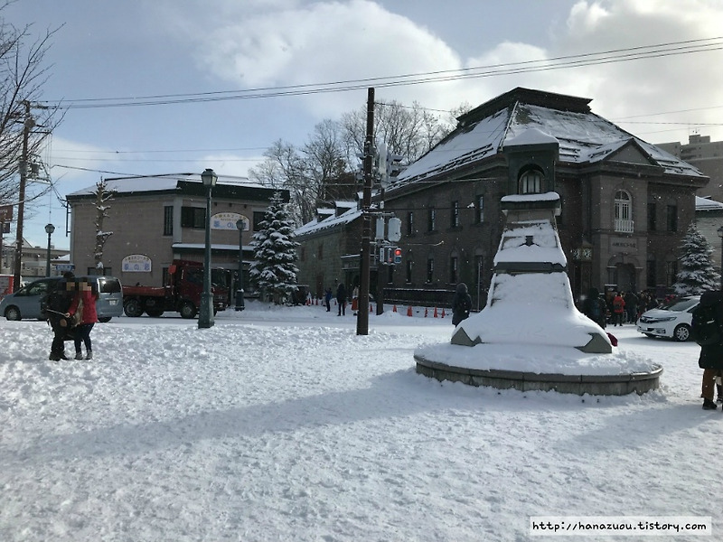 홋카이도 자유여행::오타루 유리공예품이 있는 사카이마치 도리