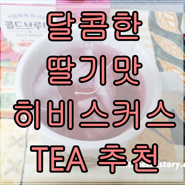 담터 콜드브루티 추천 :: 딸기 히비스커스 맛 완전강추!!
