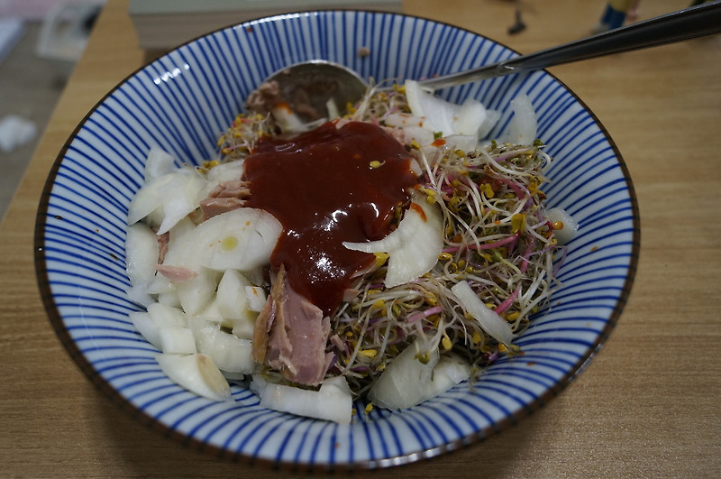 초간편식 집밥 참치비빔밥