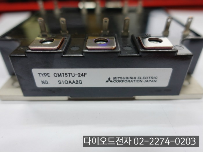 [판매중] CM75TU-24F / 일본 MITSUBISHI (75A 1200V , 6PACK IGBT MODULE)
