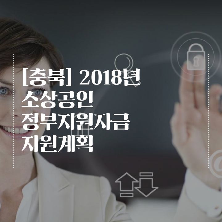 [충북] 2018년 소상공인 정부지원금 지원계획