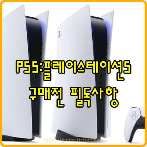 PS5 : 플레이스테이션5 구매전 필독사항