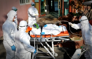 코로나 7번째 사망자 발생 확진자 763명 (청도 대남병원 관련)