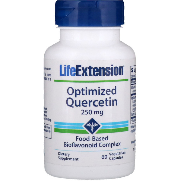 아이허브 항산화 항염증 고지혈증개선 케르세틴(퀘르세틴) Life Extension 최적화된 퀘르세틴 250 mg 후기