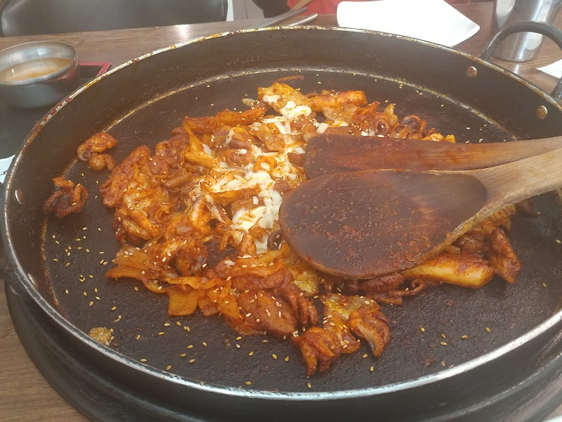 김해 삼방동 유가네닭갈비 오랜만에 방문한 인제대점