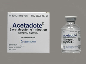 아세타도트(Acetadote)의 효능과 부작용, 복용시 주의할 점