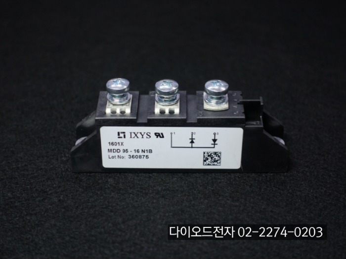 [판매중] MDD95-16N1B / IXYS / 95A 1600V , 다이오드모듈 , DIODE MODULE