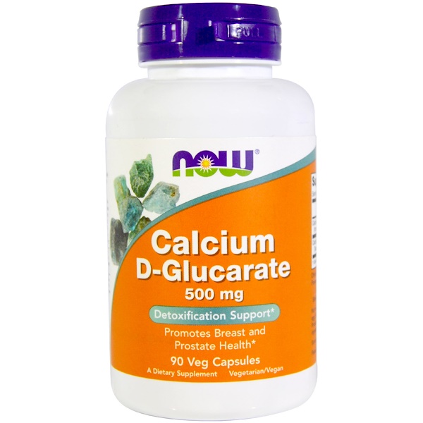 아이허브 Now Foods, 칼슘 D-글루카레이트(Calcium D-Glucarate), 500 mg, 90 베지 캡슐후기와 추천정보