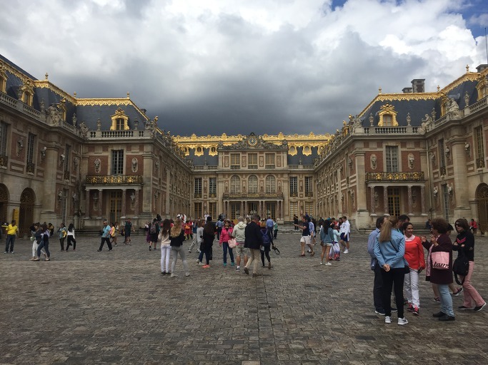 베르사유 궁전, 많이 서둘러야 그나마 여유있게 - 2016 프랑스 여행 20