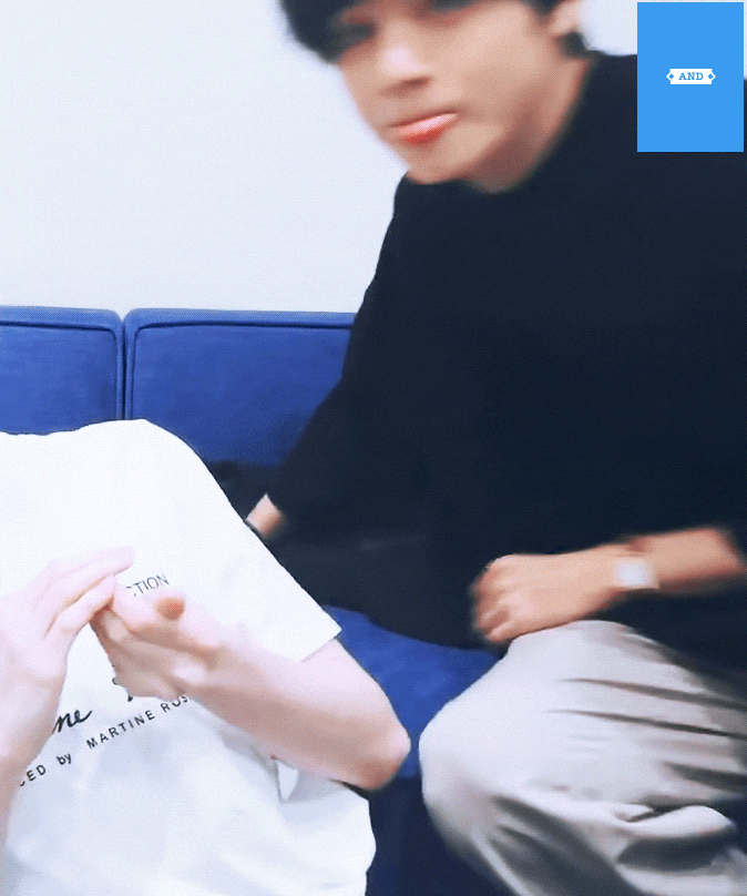 [방탄소년단 뷔] 하나9하나023 뷔선배님 후배그룹 TXT 브이앱에 출연 좋구만