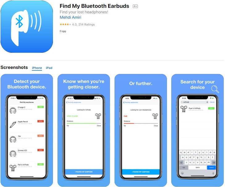 블루투스 장치 찾기 어플 | 아이들 퍼즐 앱 | 무료 어플 앱스토어 아이폰/아이패드 19년 8월 03일