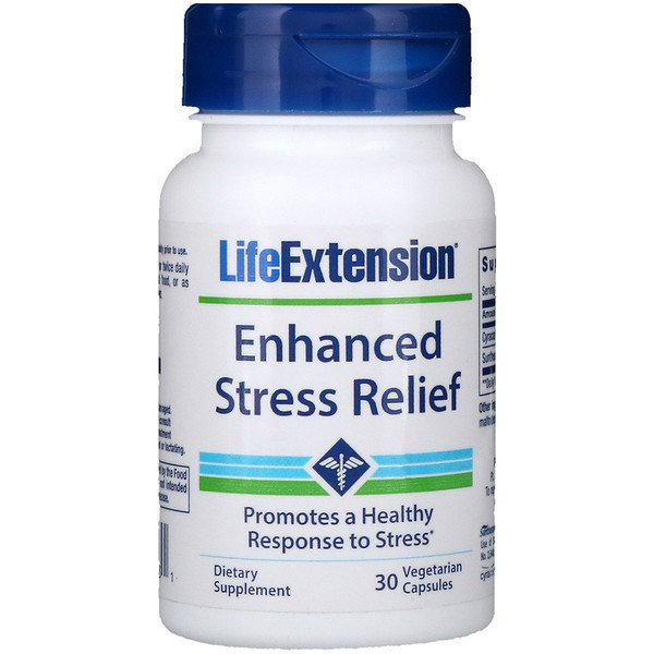 아이허브 신경안정 집중력향상 테아닌 Life Extension Enhanced Stress Relief 후기