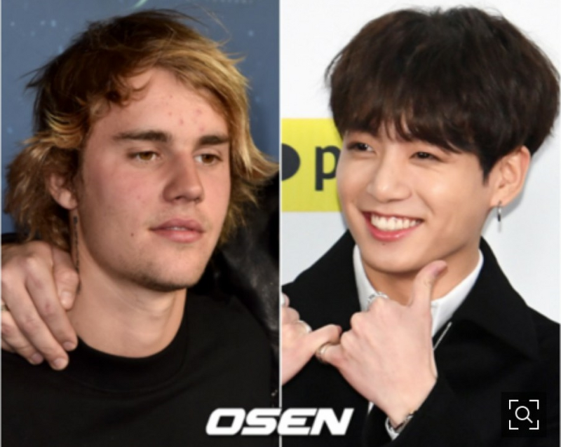 [방탄소년단 정국] BTS Jungkook  Justin Bieber, Friendsh 확인
