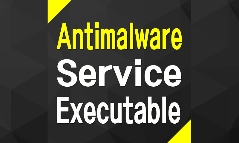 Antimalware Service Executable CPU 점유율 문제