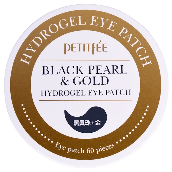 iherb Korean Beauty Products(K-Beauty) best items Petitfee, Black Pearl & Gold Hydrogel Eye Patch, 60 Patches reviews
