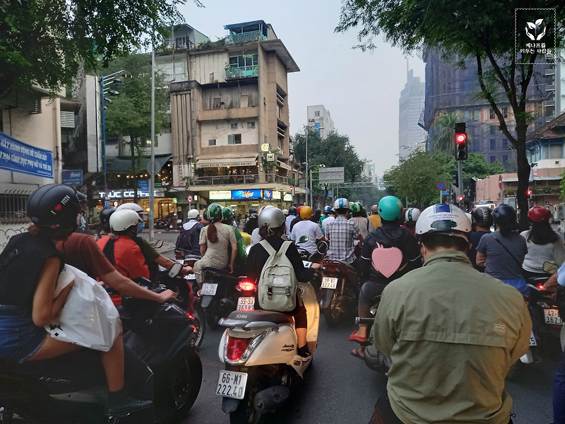 베트남의 오토바이 문화