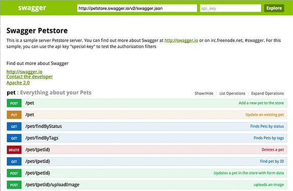 API 플랫폼 관리 - Swagger (Web API 리스트 관리등)