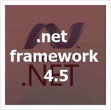 .net framework 4.5 입니다
