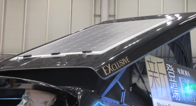 태양광 발전이 탑재된 캠핑카, 에어컨 10시간 이용 가능!