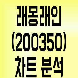 래몽래인(200350) 주가, 배우 표혜림 효과 보나