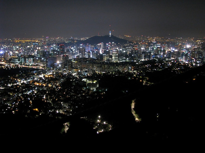 서울 야경 명소 사람들이 많이 모르는 인왕산