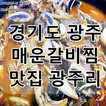 경기도 광주 맛집 : 매운갈비찜이 생각날땐 목현동 광주리