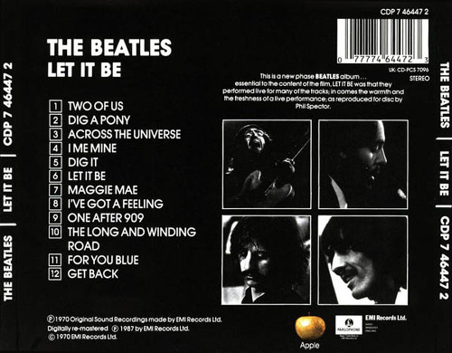 The Beatles - Let It Be [가사/듣기/해석]