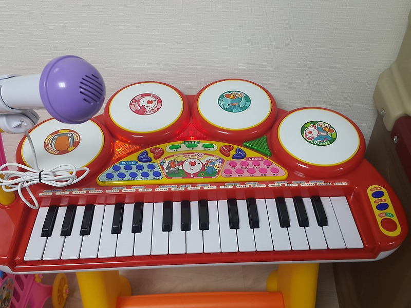 아기 피아노 드럼 장난감