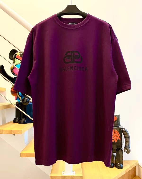 [BALENCIAGA] 발렌시아가 BB 로고 반팔 티셔츠