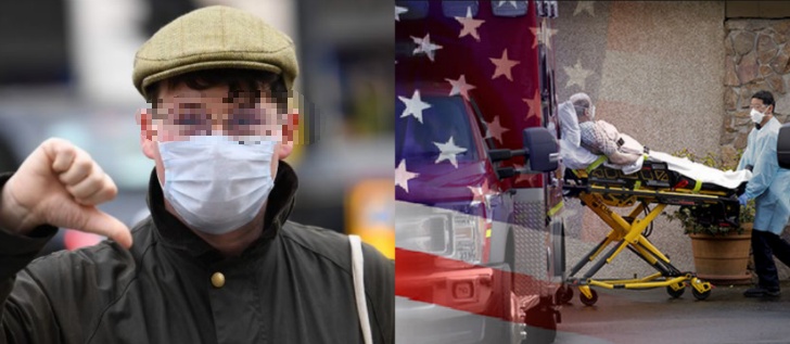 미국인들이 코로나로 사망자가 늘어나도 마스크를 쓰지 않는 놀라운 이유