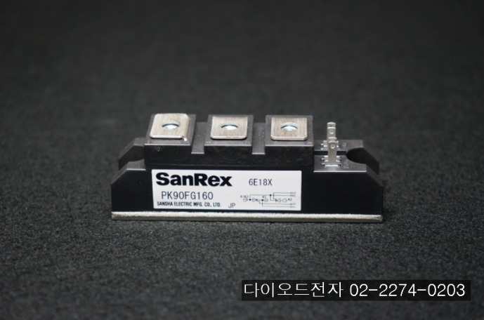 [판매중] PK90FG80 / PK90FG160 / SANREX (90A 800V , 90A 1600V SCR모듈)