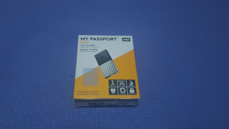 컴팩트한 디자인, 빠른 속도 WD 외장하드 My Passport SSD 1TB 3개월 사용 후기