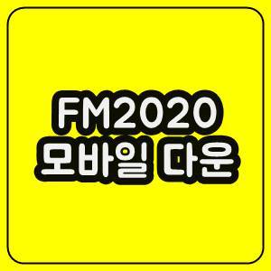 FM2020 유망주,터치,패치,본좌 모바일 다운