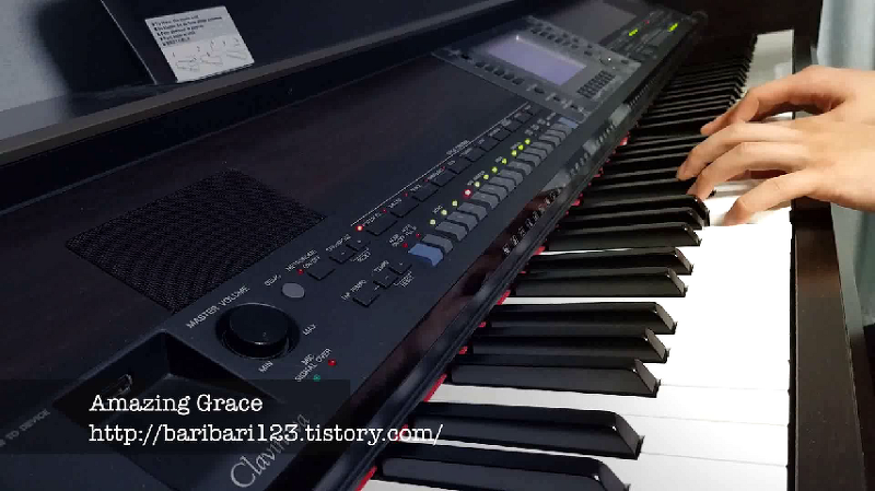 나 같은 죄인 살리신 피아노반주 - Amazing Grace 어메이징그레이스피아노반주