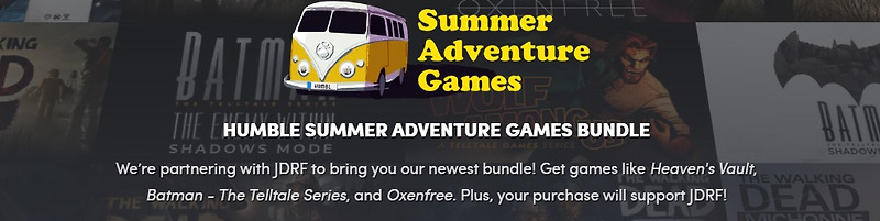 험블번들 게임 - Humble Summer Adventure Games Bundle
