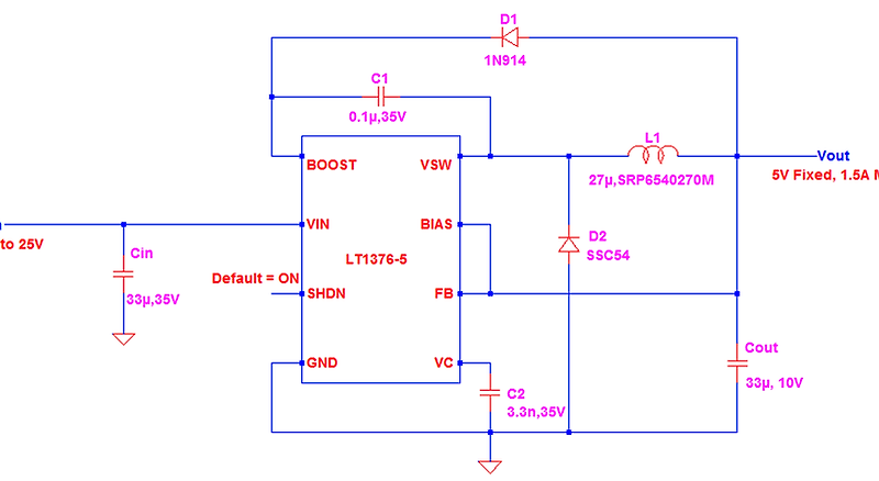 Power Circuit - Buck Converter IC 첫 봅시다