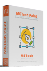 래스터 이미지 디자인 무료 프로그램 MSTech Paint Pro