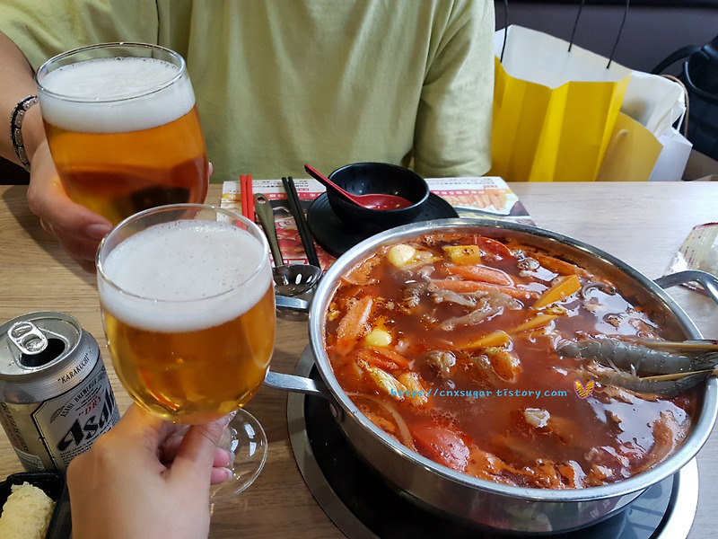 홍콩 몽콕 샤브샤브 Giant Seafood Hot Pot 大鍋口海鮮火鍋店 후기