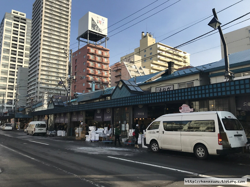 홋카이도 자유여행::삿포로 니조시장, 카이센동 맛집 오히소