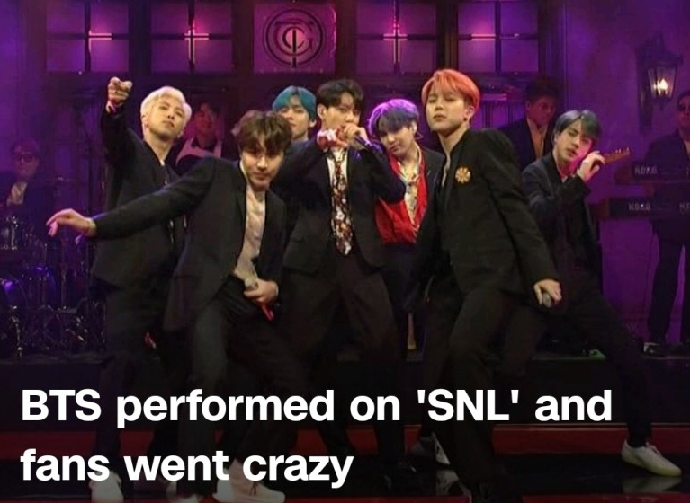 take a jab at, pitch-perfect, in full force, be over 무슨 의미? / SNL에 출연한 BTS 대박