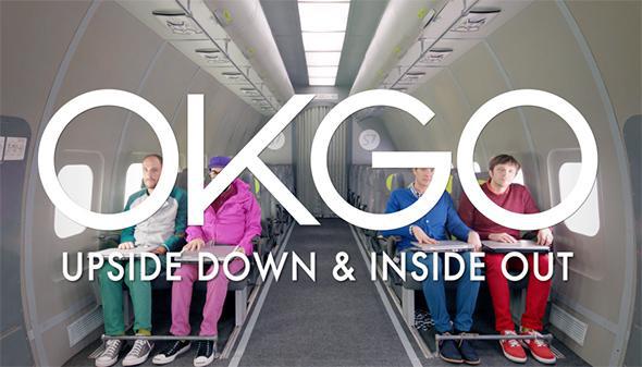 어떻게 찍었는지 짐작도 안가는 뮤직비디오-OKGO-Upside Down & Inside Out