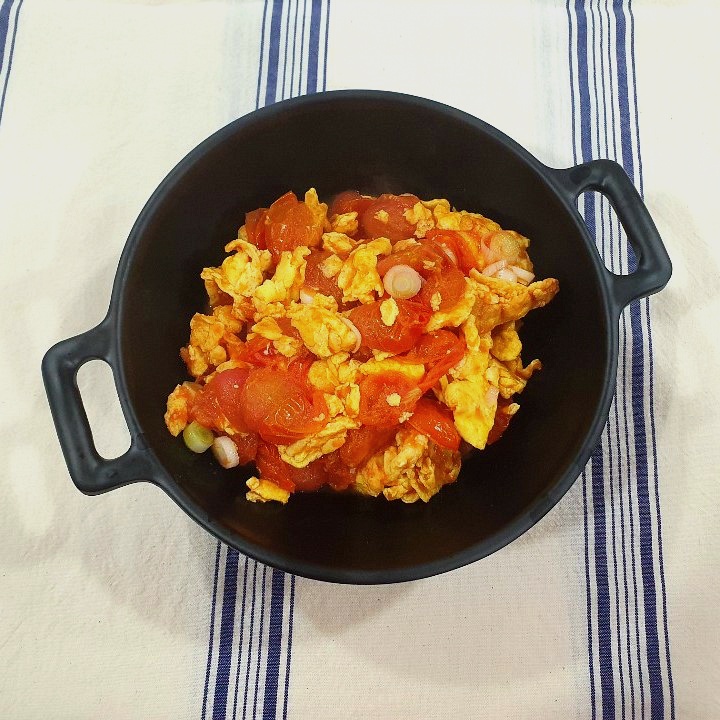 토마토 달걀볶음 만드는법 - 초간단 요리 레시피