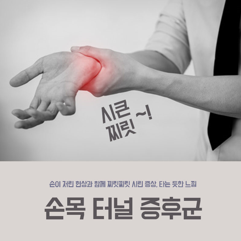 군산 손저림 / 손목 대박