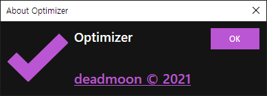 간편한 윈도우10 최적화, Optimizer 5.8 사용기