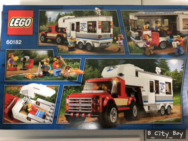 [LEGO 레고 시티 60182 픽업 트럭과 캐러밴] 생일선물 받은 레고 조립후기
