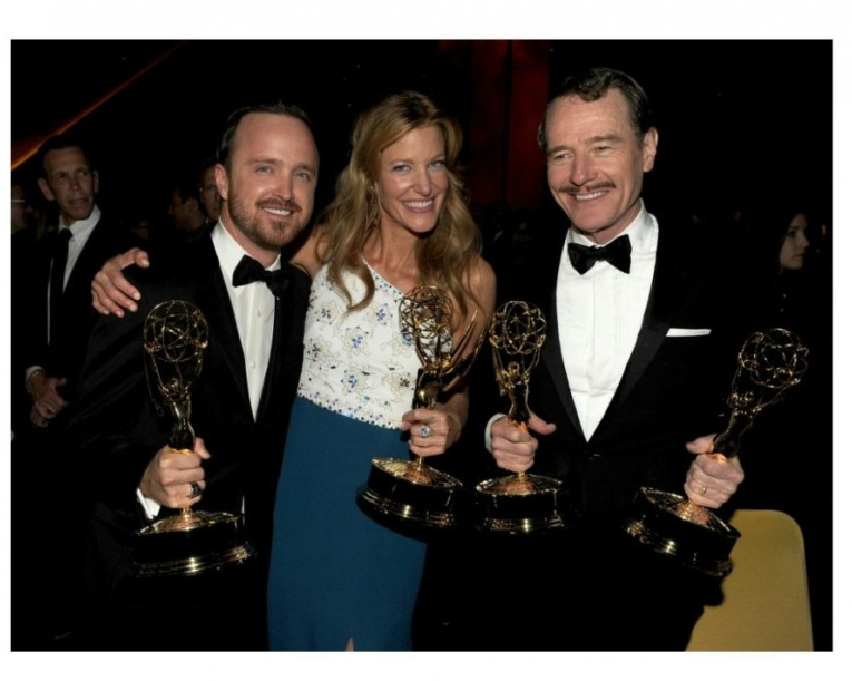 브라이언 크랜스톤 20일4년 에미상 수상 소감 (Bryan Cranston wins an Emmy for 
