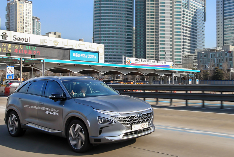 현대자동차, 서울-평창 하나90km 고속도로 자율주행 성공 좋네요